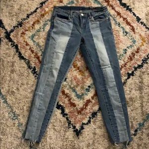 BlankNYC patchwork denim jeans